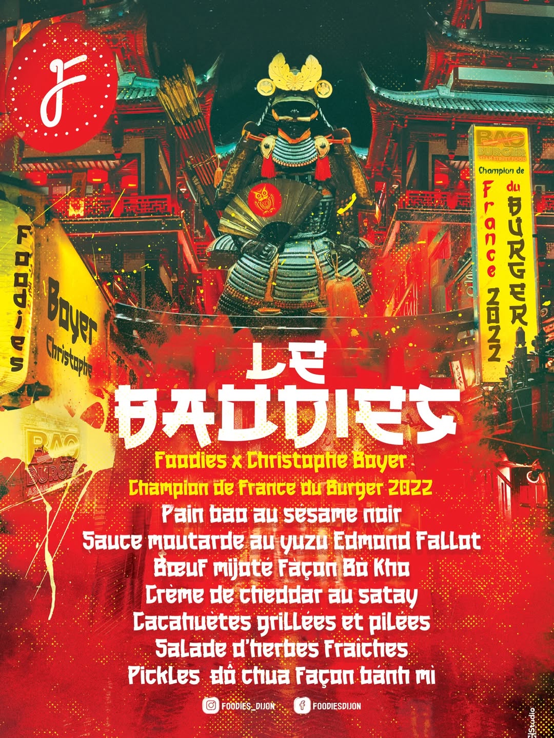 BURGER DU MOIS D'AVRIL X CHRISTOPHE BOYER